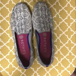 Rothy’s Snake Print Loafers